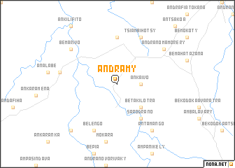 map of Andramy