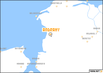 map of Andramy