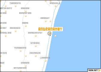 map of Andranamby