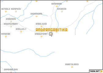 map of Andrangabitika