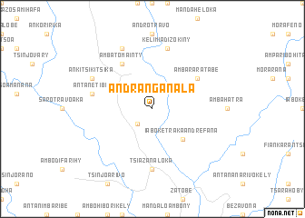 map of Andranganala