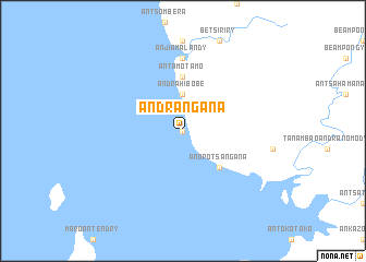 map of Andrangana