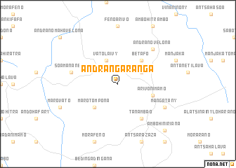 map of Andrangaranga