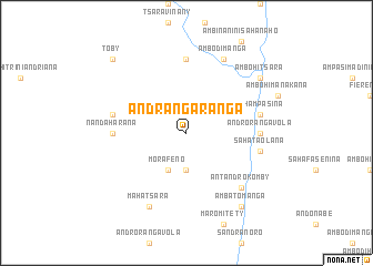 map of Andrangaranga