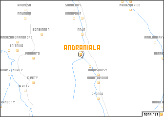 map of Andraniala