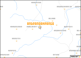 map of Andranoampango