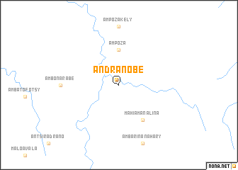 map of Andranobe