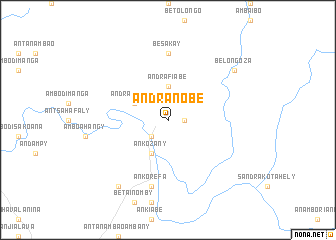 map of Andranobe