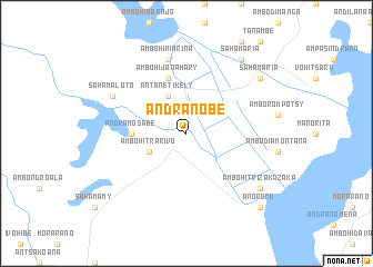 map of Andranobe