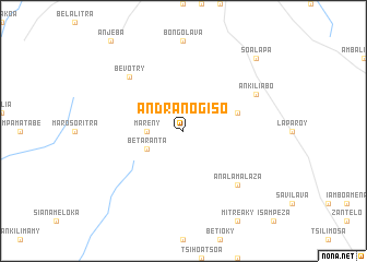 map of Andranogiso