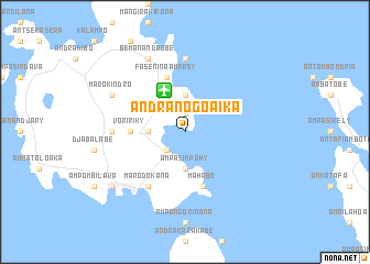 map of Andranogoaika