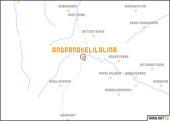 map of Andranokelilalina