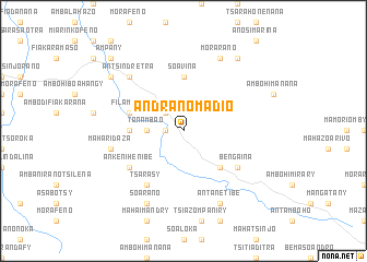 map of Andranomadio