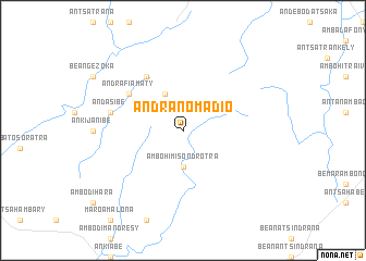 map of Andranomadio