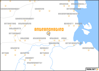 map of Andranomadiro