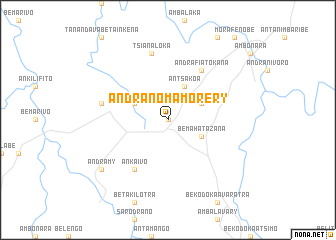 map of Andranomamorery