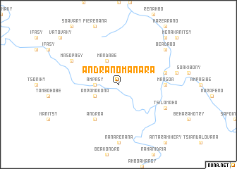 map of Andranomanara