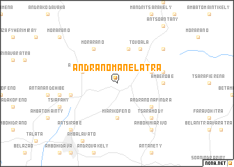 map of Andranomanelatra