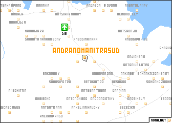 map of Andranomanitra Sud