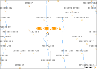 map of Andranomare