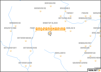 map of Andranomarina