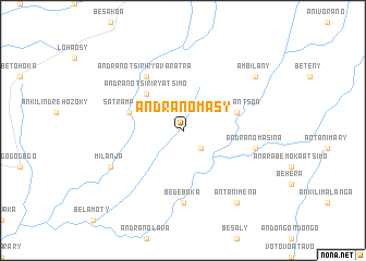 map of Andranomasy