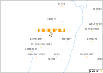 map of Andranomavo