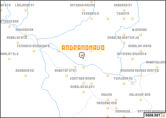 map of Andranomavo