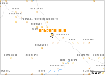 map of Andranomavo