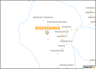 map of Andranomavo