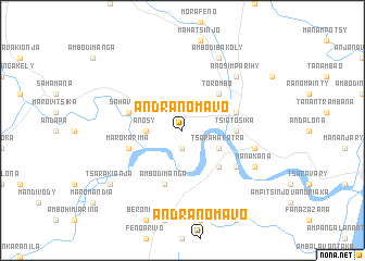 map of Andranomavo