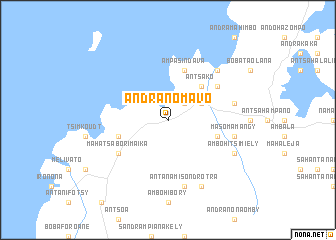 map of Andranomavo