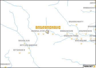 map of Andranomavo