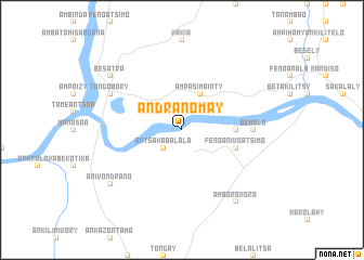 map of Andranomay