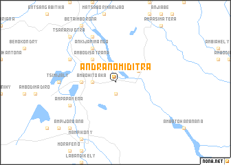 map of Andranomiditra