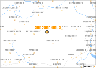 map of Andranomiova