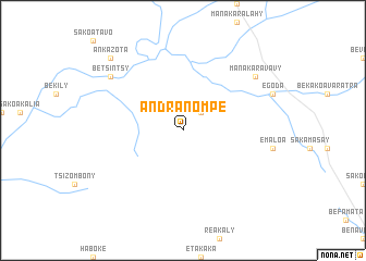 map of Andranompe