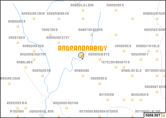 map of Andranonabidy
