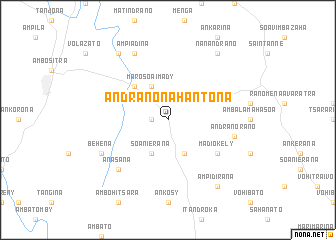 map of Andranonahantona