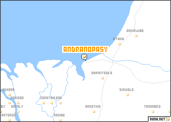 map of Andranopasy