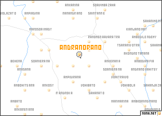 map of Andranorano