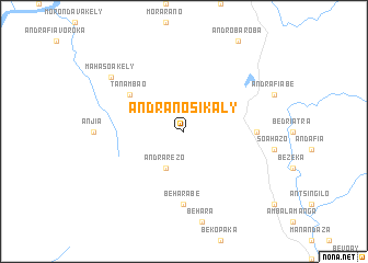 map of Andranosikaly