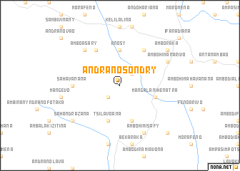 map of Andranosondry