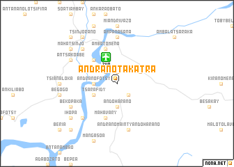 map of Andranotakatra