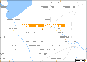 map of Andranoteraka Avaratra