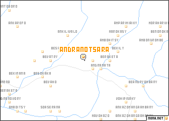 map of Andranotsara