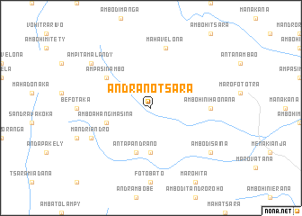 map of Andranotsara