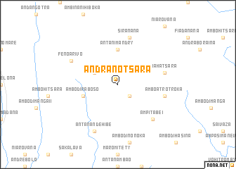 map of Andranotsara