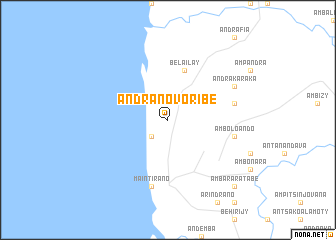 map of Andranovoribe