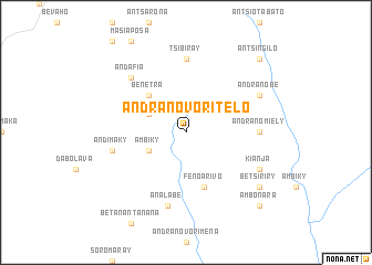 map of Andranovoritelo